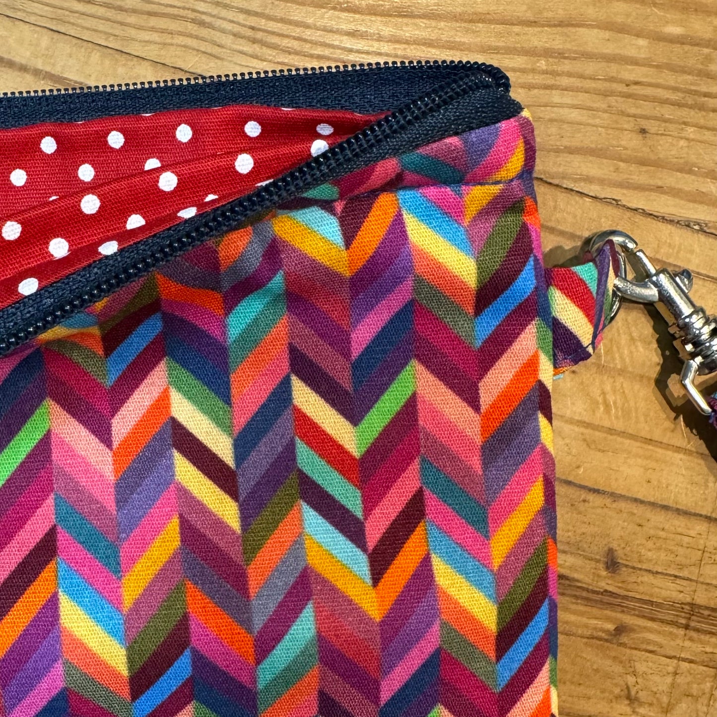 Clutch Chevron Colorida
