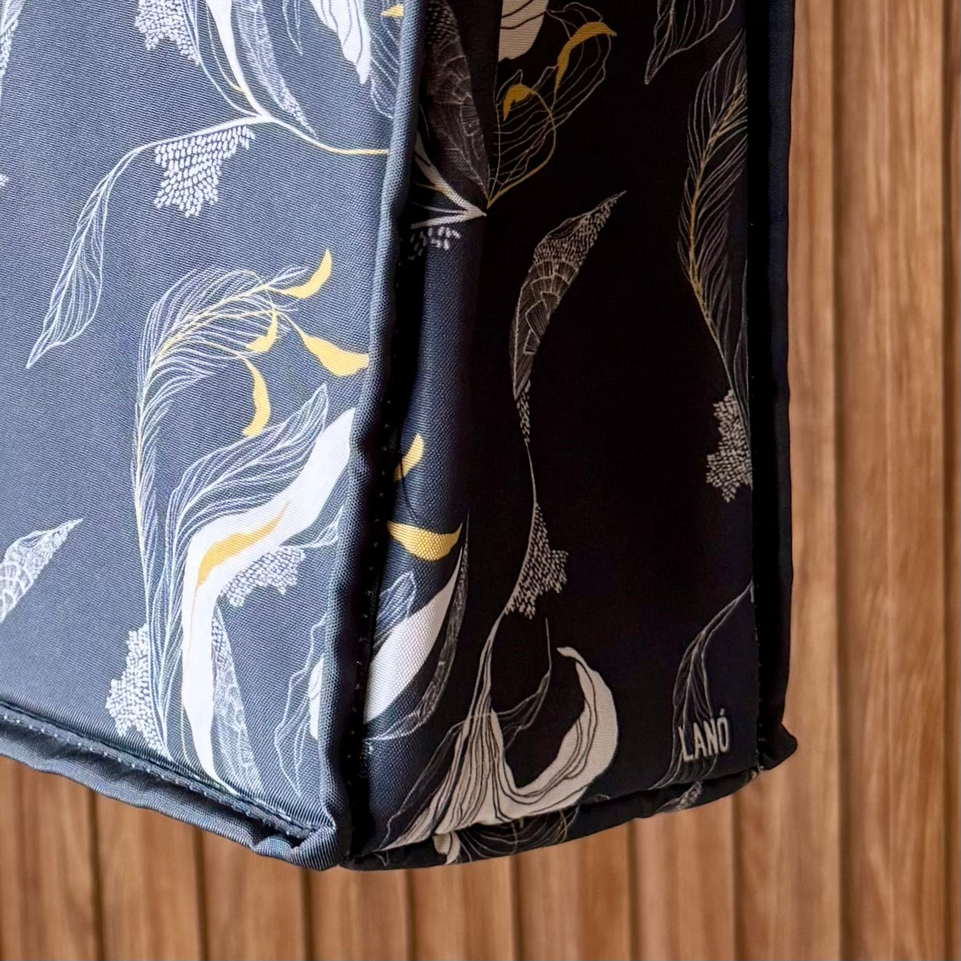 Bolsa Grande Estampa Botânica - Collab Mai Style & Lanó
