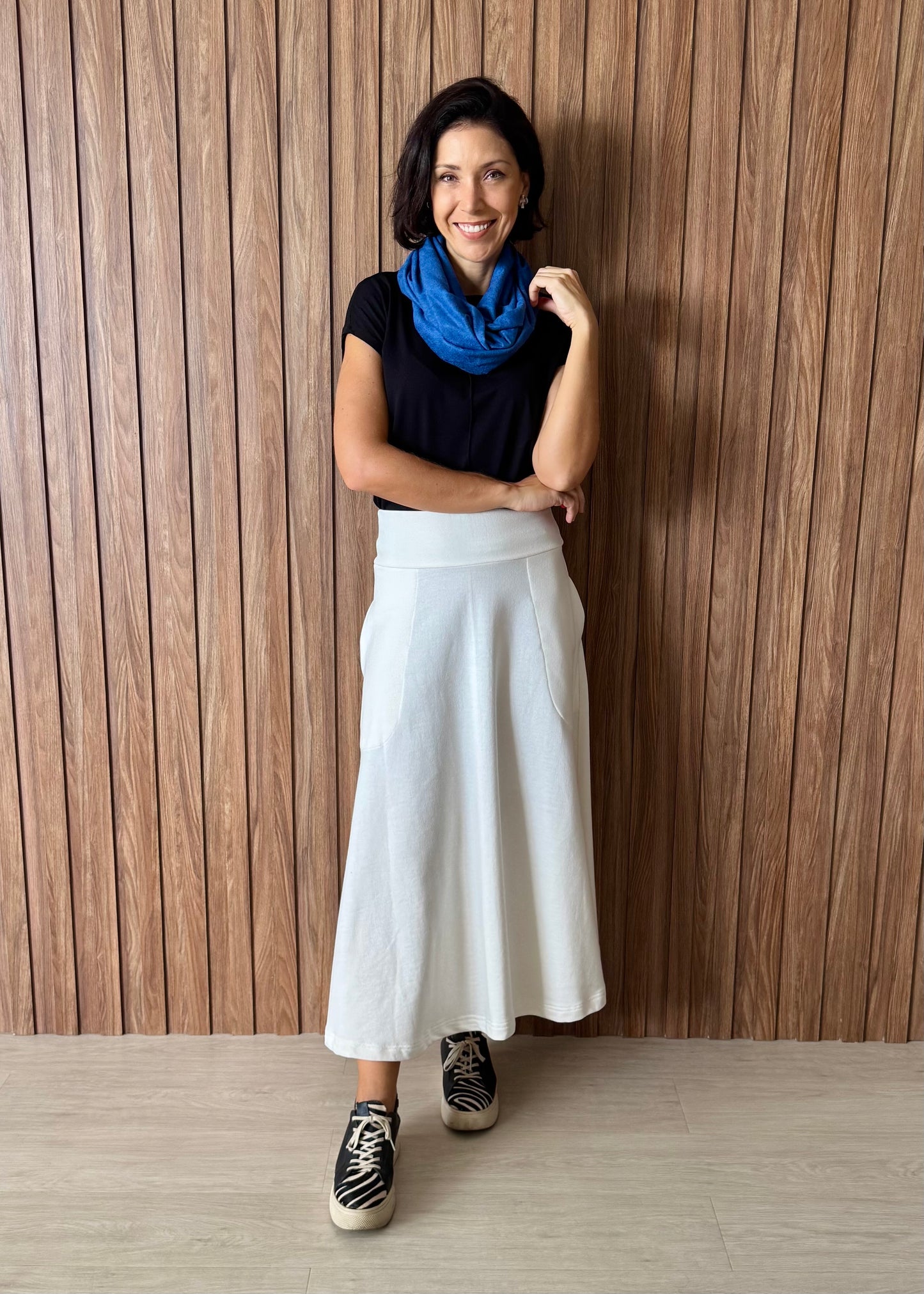 Gola em Suede Azul Royal