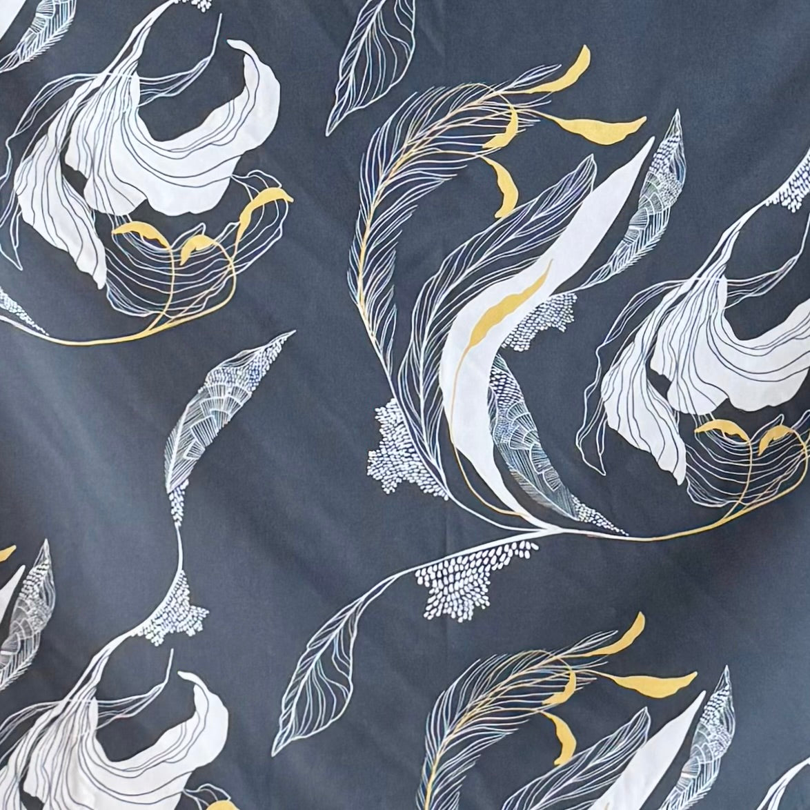 Chemise Estampa Botânica - Collab Mai Style & Lanó