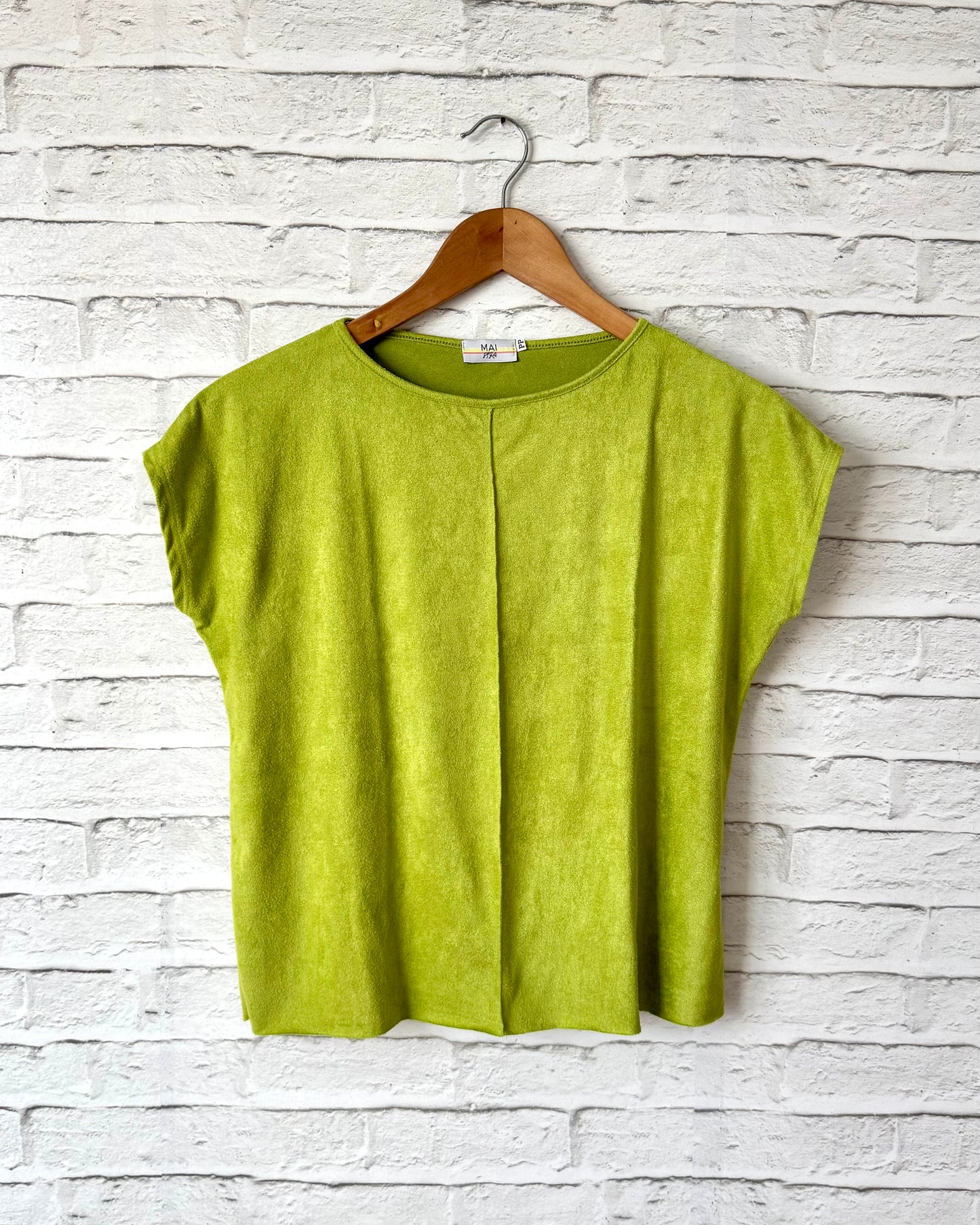 Blusa Delícia em Suede Lima