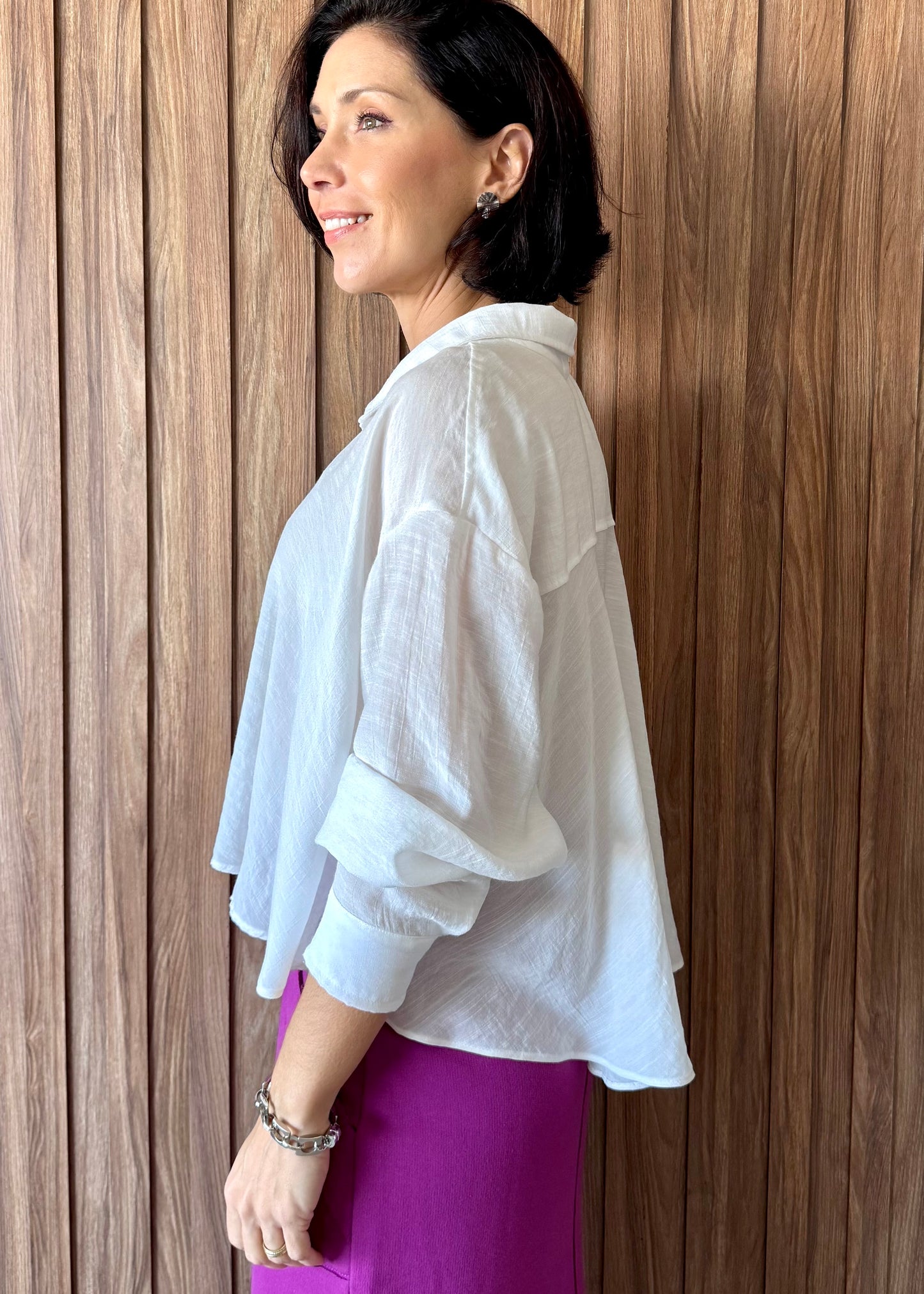 Camisa/Bata Off White