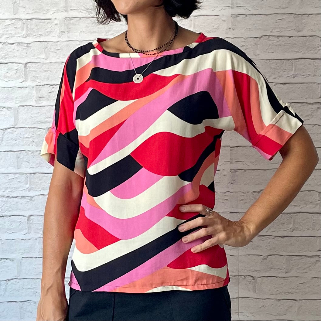 Blusa Social Ondas Quentes