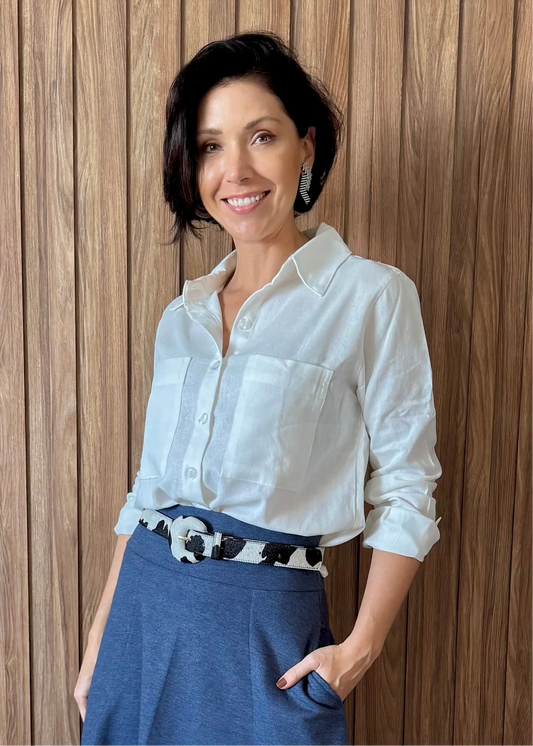 Camisa Essência Off White - Maira da Mai Style