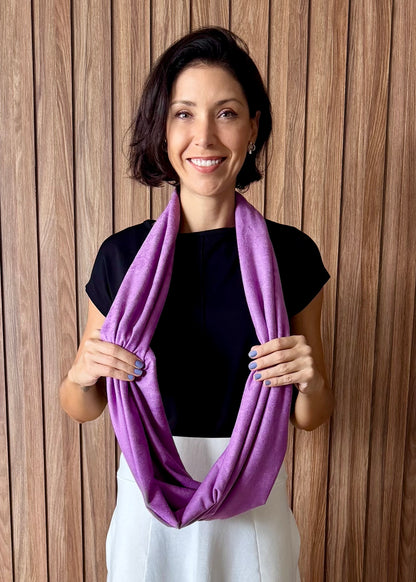 Gola em Suede Lavanda