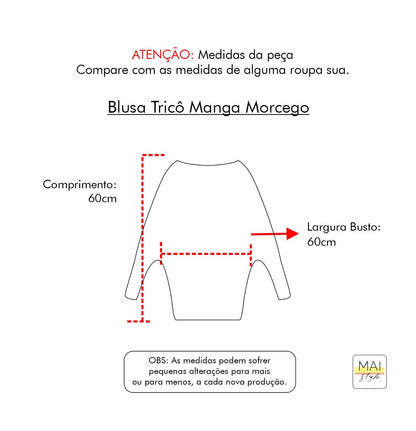 Blusa Tricô manga morcego - Rosa