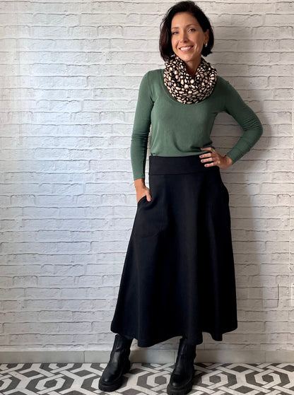 Gola em Viscose Estampada - Oncinha