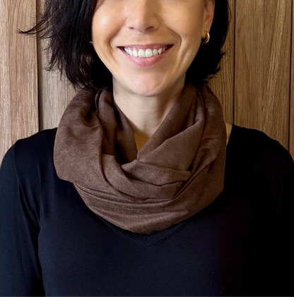 Gola em Suede Marrom