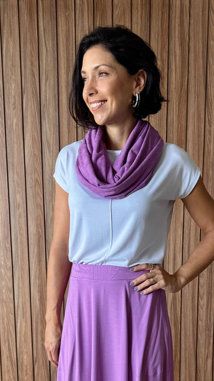 Gola em Suede Lavanda