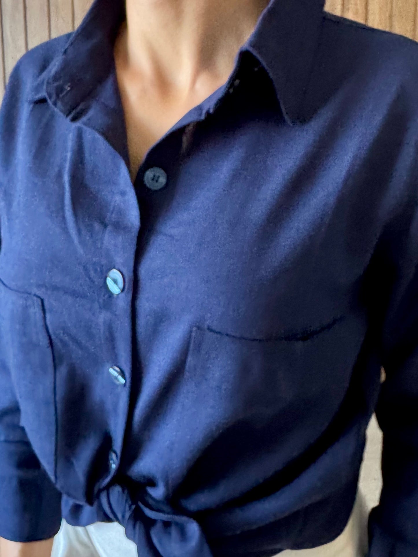 Camisa Essência Azul Marinho