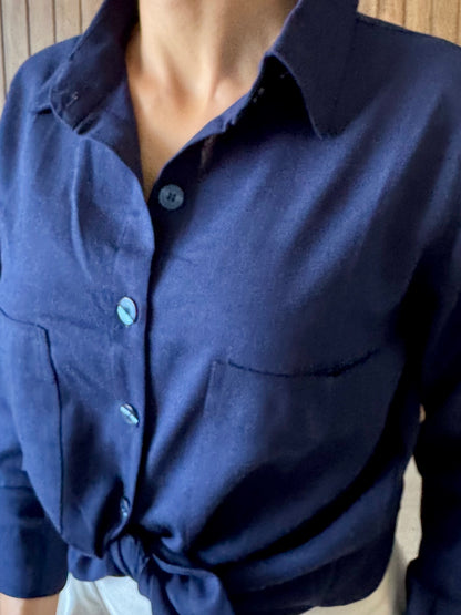 Camisa Essência Azul Marinho