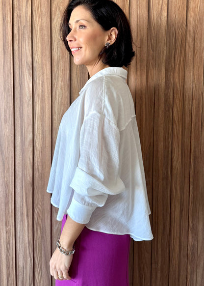 Camisa/Bata Off White