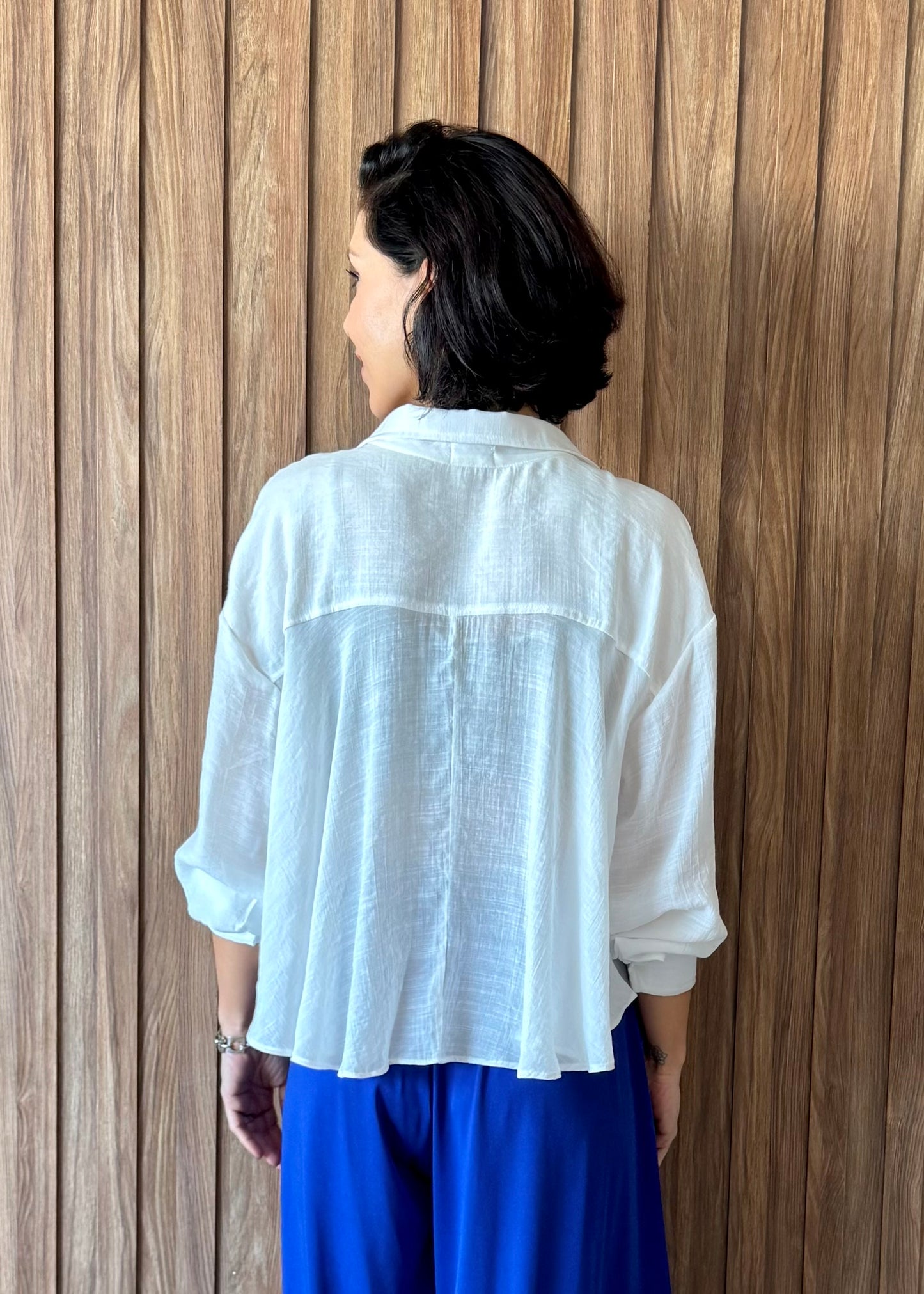 Camisa/Bata Off White