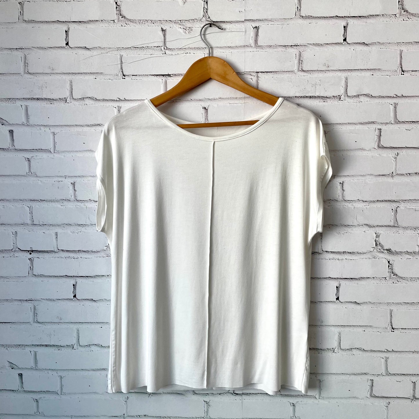 Blusa Básica Delícia em Viscolycra Branca