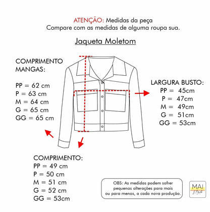 Jaqueta Moletom Chocolate + Saia Rodada Moletom Off White + Regata canelada preta - Maira da Mai Style