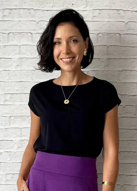 Blusa Básica Delícia em Viscolycra Preta - Maira da Mai Style