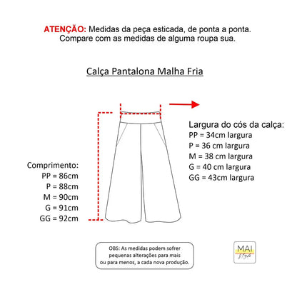 T-shirt Tiffany + Calça pantalona azul royal - Maira da Mai Style